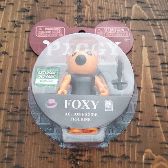 2020 Piggy Series 1 "Foxy" Action Figure Figurine-New In Box - Picture 1 of 4